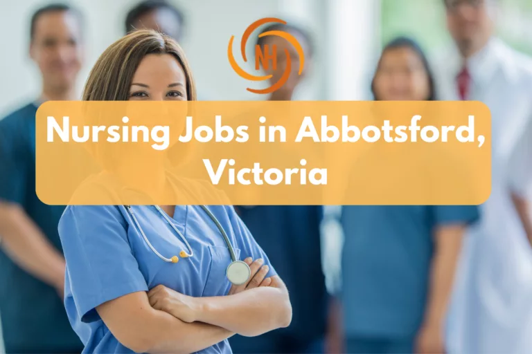 nursing jobs victoria